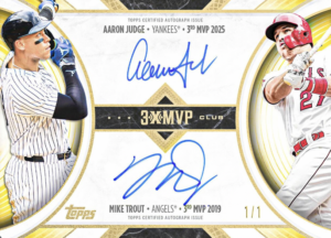 Aaron Judge MLB MVP Card